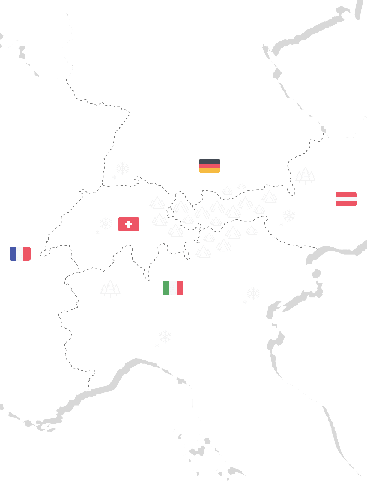 Ski map